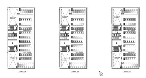  ecospace-business-towers Tower 5A, Tower 5B, Tower 5C  Rooftop Cluster Plan