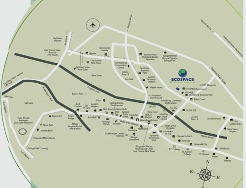  ecospace-business-towers Location Plan