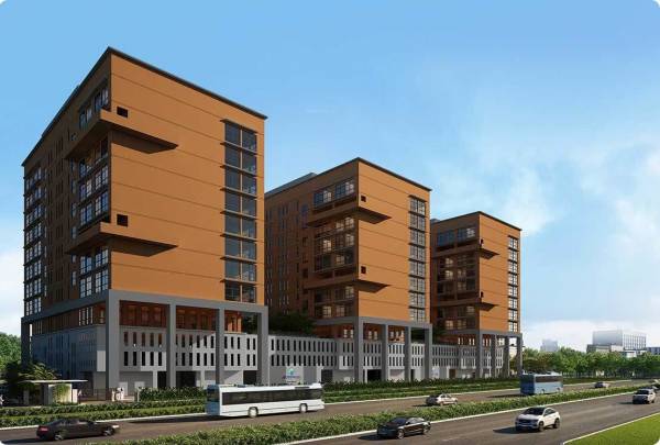 Elevation ecospace-business-towers Elevation