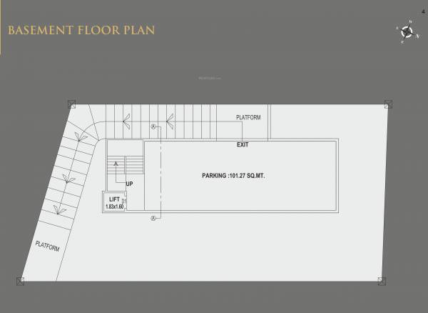  the-prime-business-hub A Basement Cluster Plan