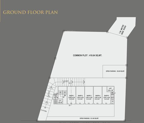  the-prime-business-hub A Cluster Plan For Ground Floor