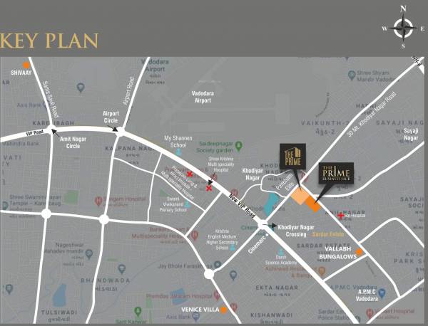  the-prime-business-hub Location Plan