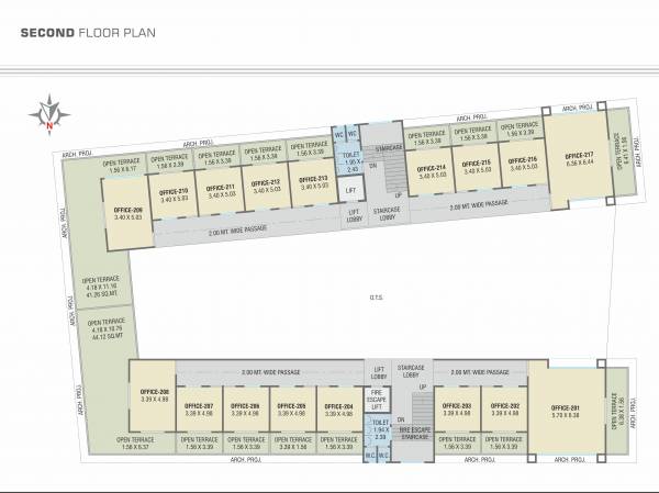 A Cluster Plan For 2nd Floor yogi-florencia A Cluster Plan For 2nd Floor
