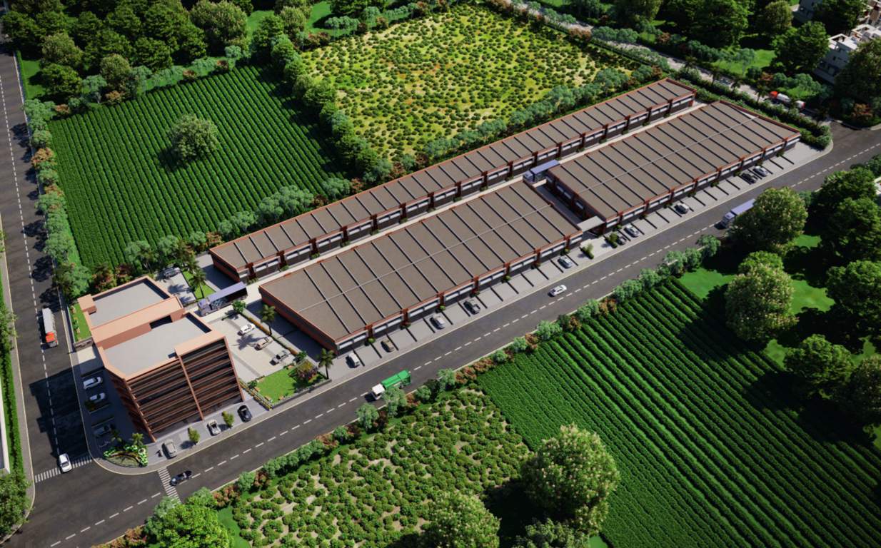  radhe krishna gold commercial and industrial estate Elevation