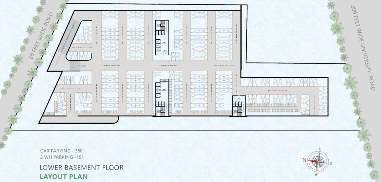 harrods Building A Lower Basement Cluster Plan