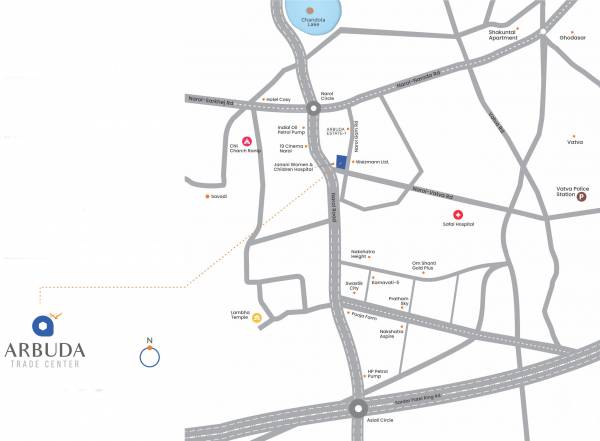  trade-center Location Plan