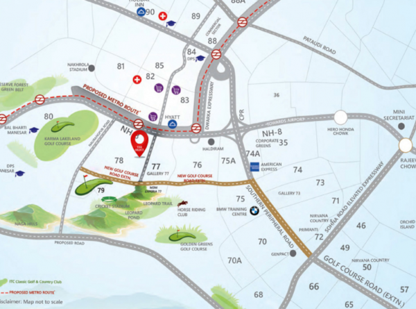 Location Plan the-select-premia Location Plan