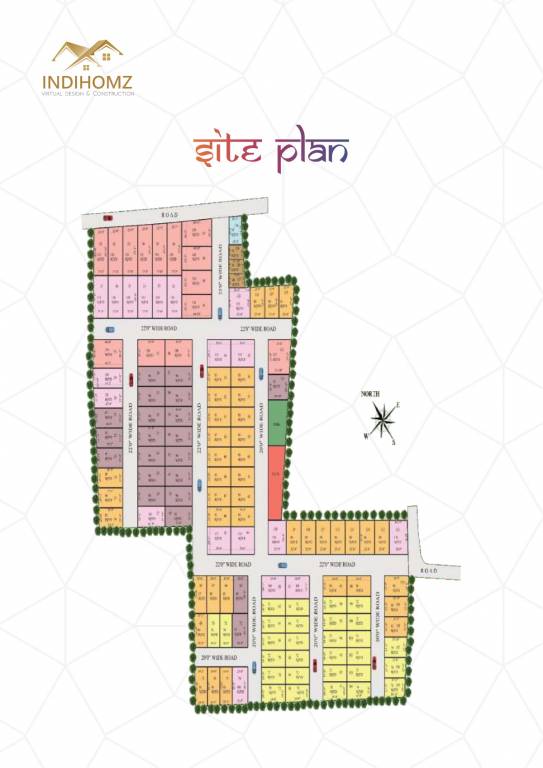  srishti villas Master Plan