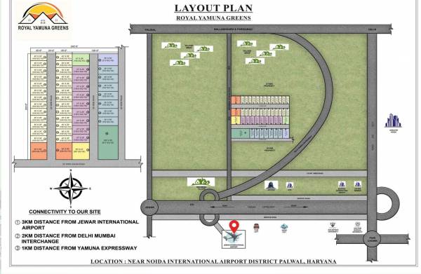 Layout Plan royal-yamuna-greens Layout Plan