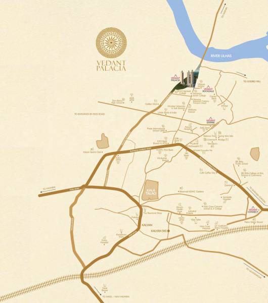  vedant-palacia-phase-ii-wing-a2-protica Location Plan