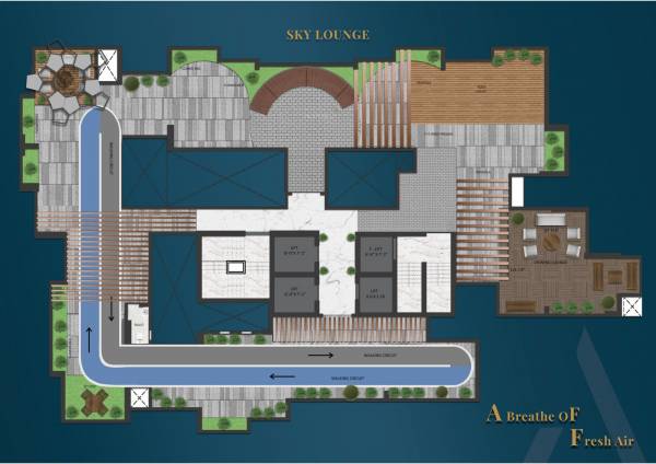  walchand-avenue Building No 1 Cluster Plan
