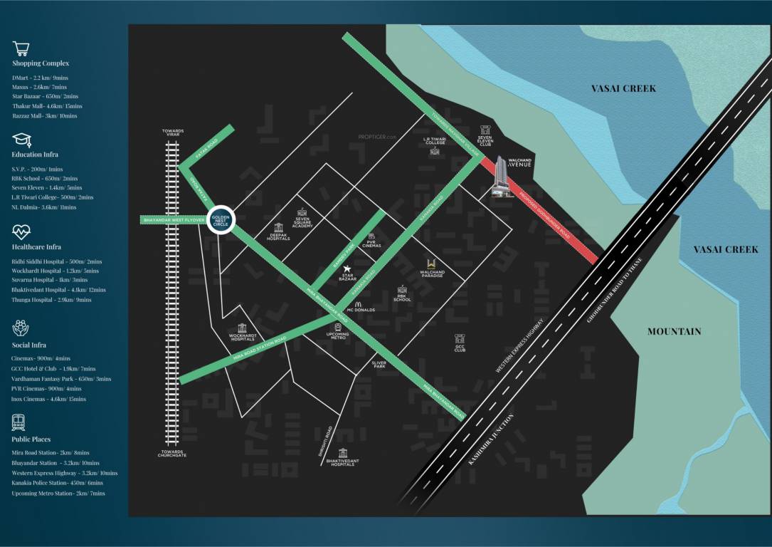  walchand avenue Location Plan