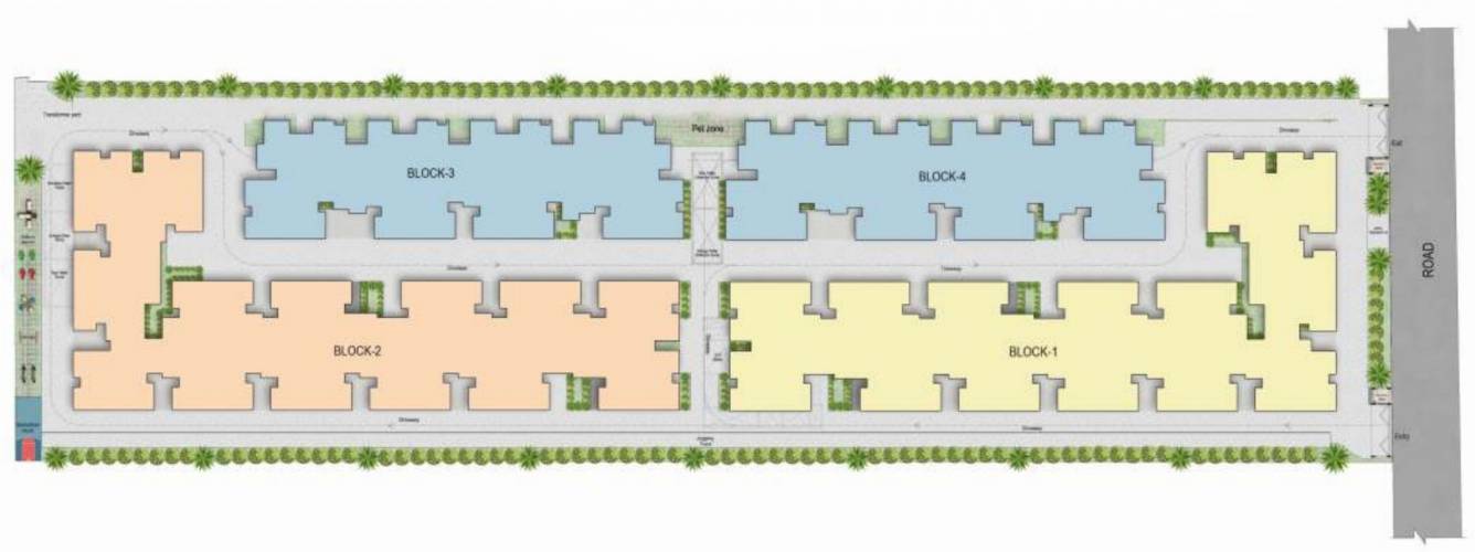  beena clover Layout Plan