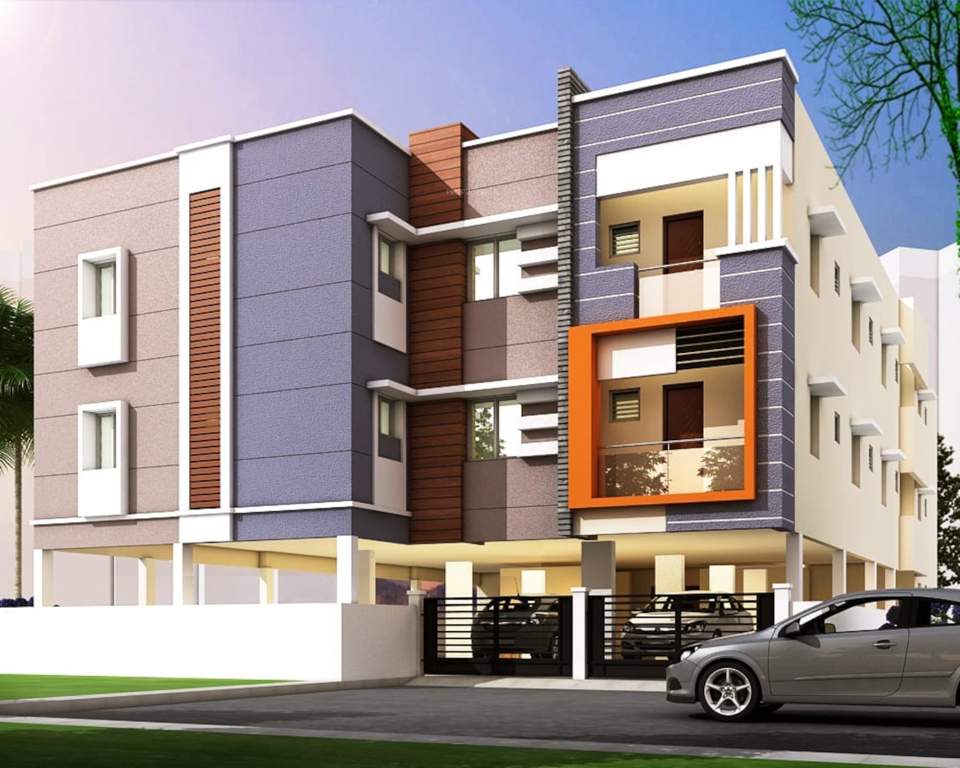  homes amutha flats Elevation