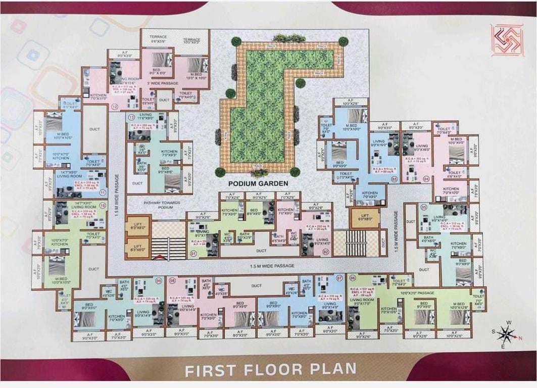  romal kirti chsl Romal Kirti CHSL Cluster Plan