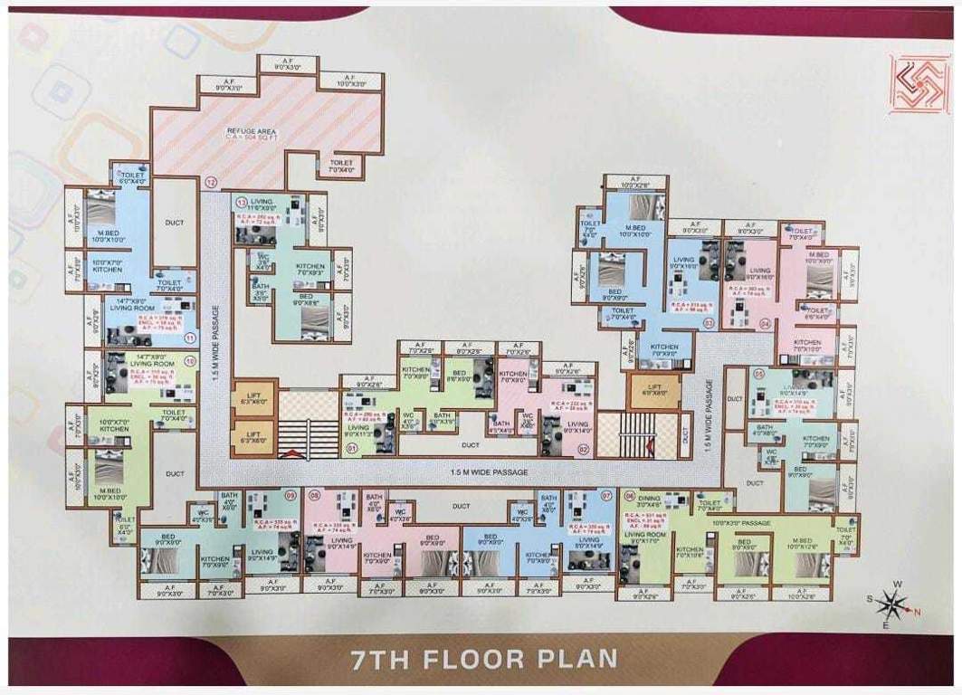  romal kirti chsl Romal Kirti CHSL Cluster Plan