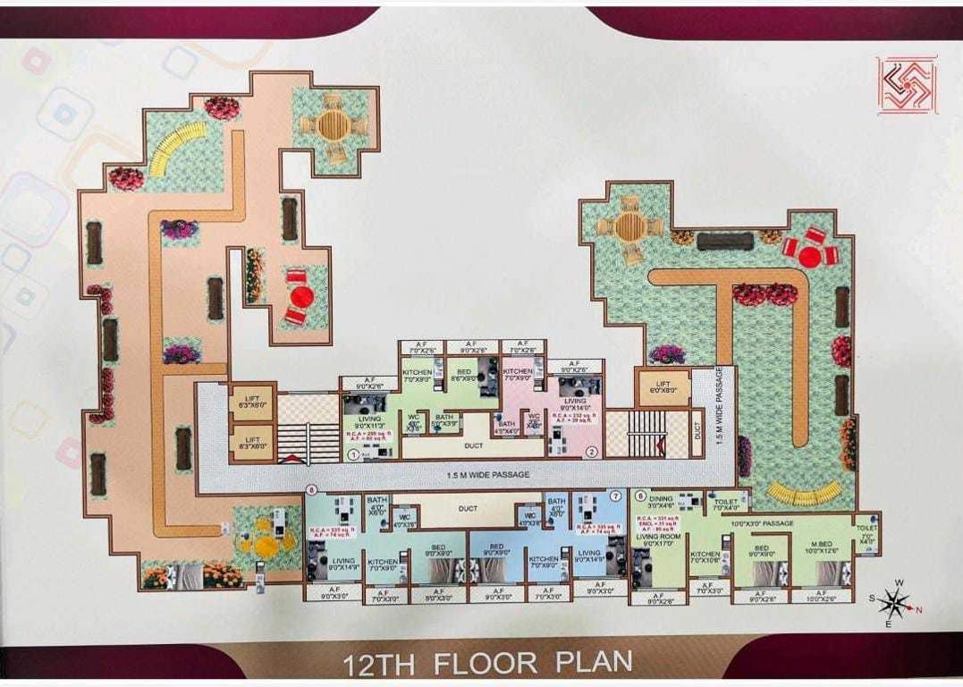  romal kirti chsl Romal Kirti CHSL Cluster Plan