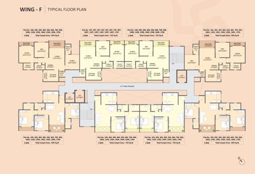  infini-jagtap-city Infini Jagtap City Building F Cluster Plan