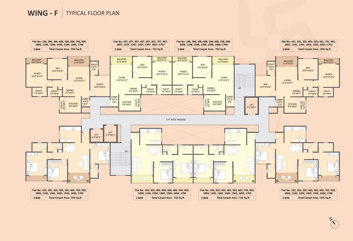  infini jagtap city Infini Jagtap City Building F Cluster Plan