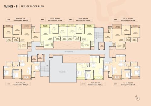  infini-jagtap-city Infini Jagtap City Building F Cluster Plan