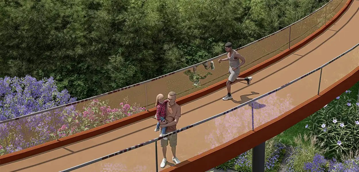 kohinoor central park phase 1 Jogging Track