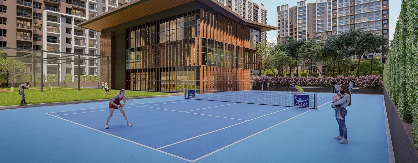 kohinoor central park phase 1 Tennis Court