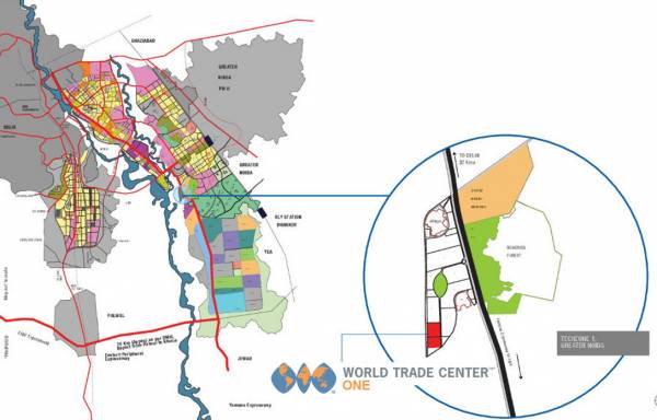 Location Plan noida-one-e Location Plan
