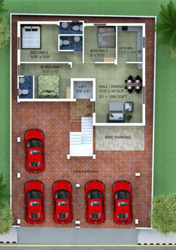  kolathur-secretrait-colony Kolathur Secretrait Colony Cluster Plan