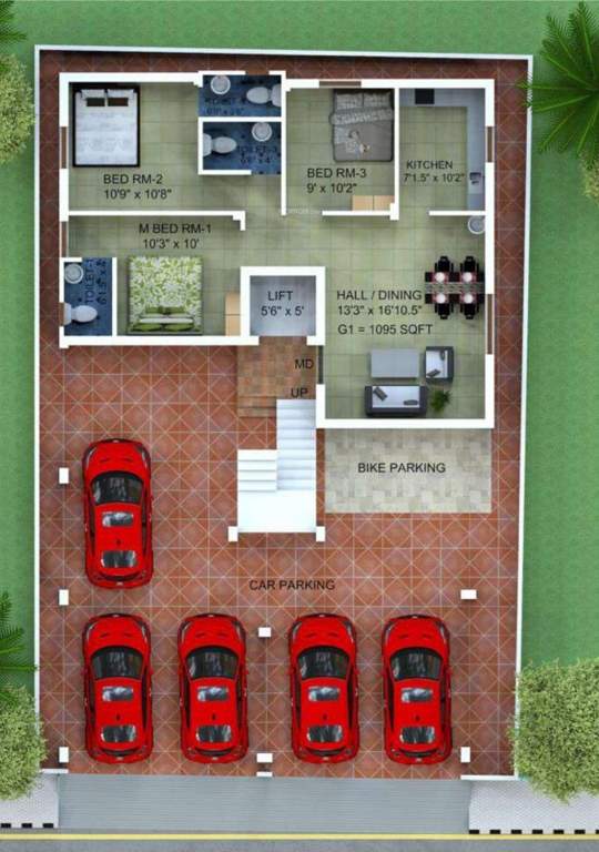  kolathur secretrait colony Kolathur Secretrait Colony Cluster Plan