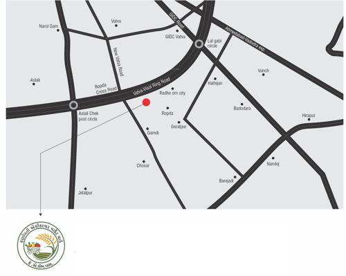  karnavati-agriculture-market-yard Location Plan