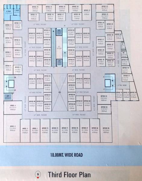  meena-bazaar Meena Bazaar Cluster Plan For 3rd Floor