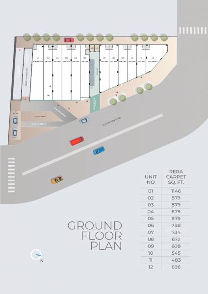  the-corner-block The Corner Block Cluster Plan for ground Floor