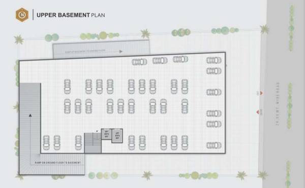  point Pavitraa Point Upper Basement Cluster Plan