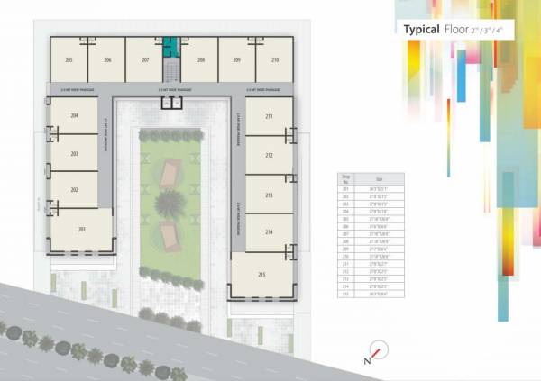  plaza-95 Plaza 95 Typical Floor Cluster Plan