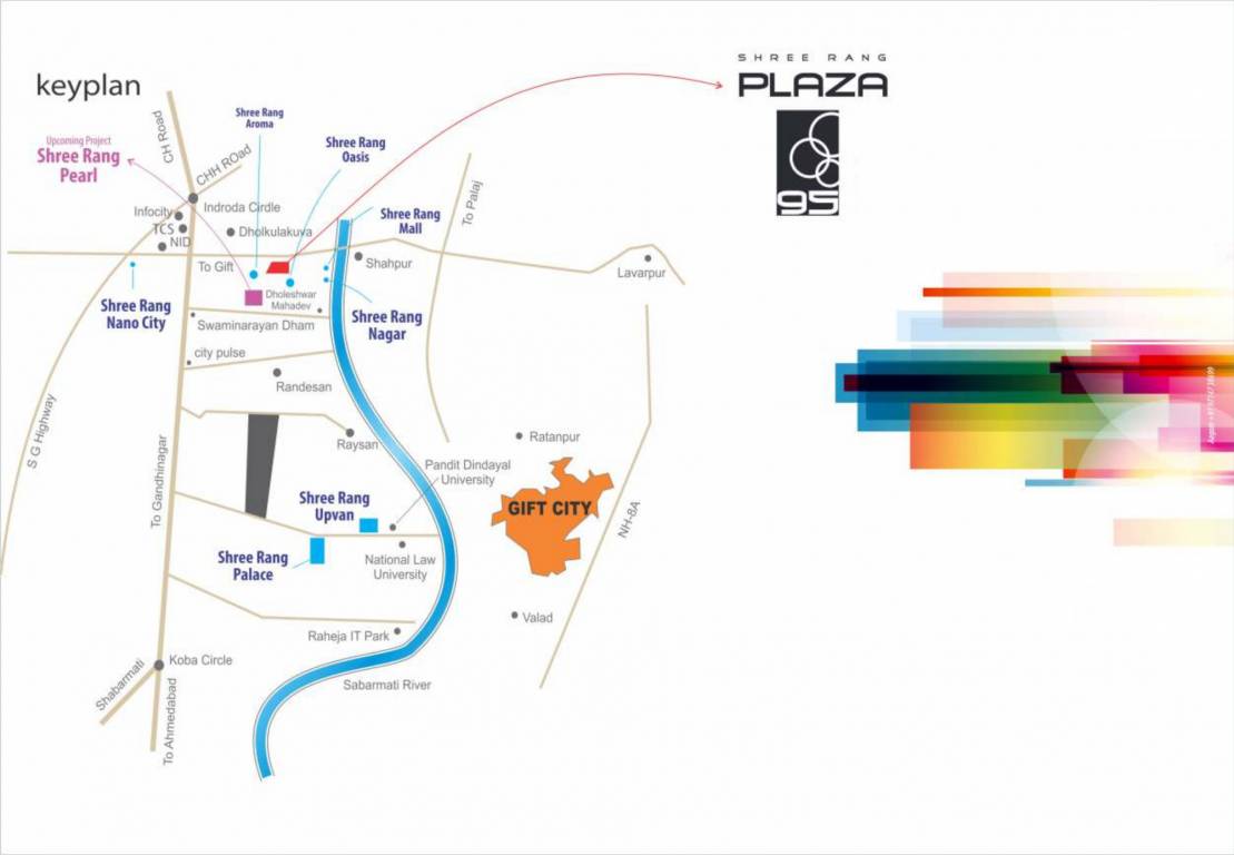  plaza 95 Location Plan