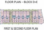  s-p-square D wing Cluster Plan For 1st & 2nd  Floor