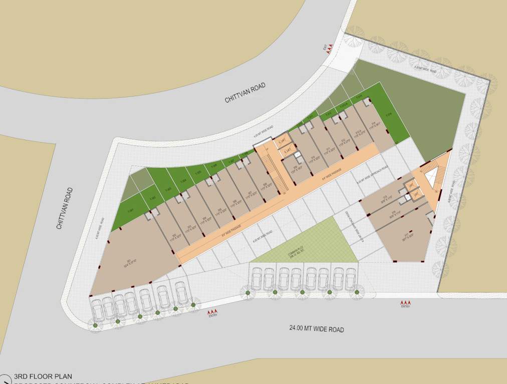  southtrade 1 Cluster Plan For 3rd Floor