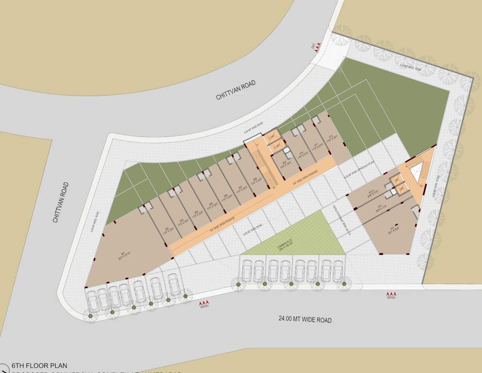  southtrade 1 Cluster Plan For 6th Floor