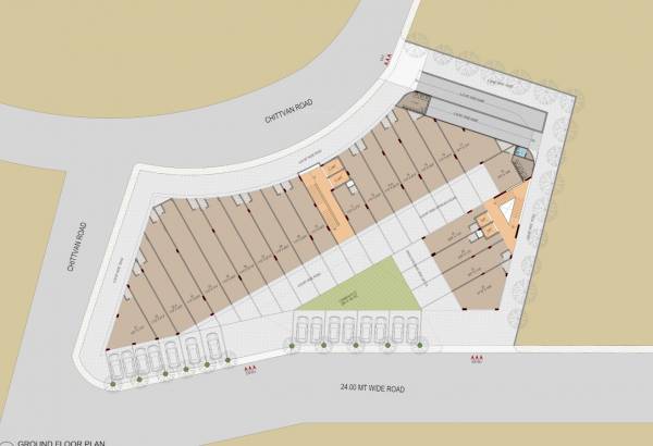  southtrade 1 Ground Cluster Plan