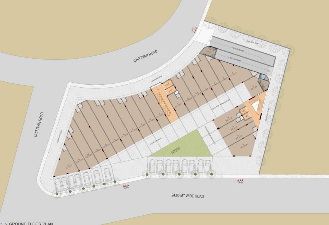  southtrade 1 Ground Cluster Plan