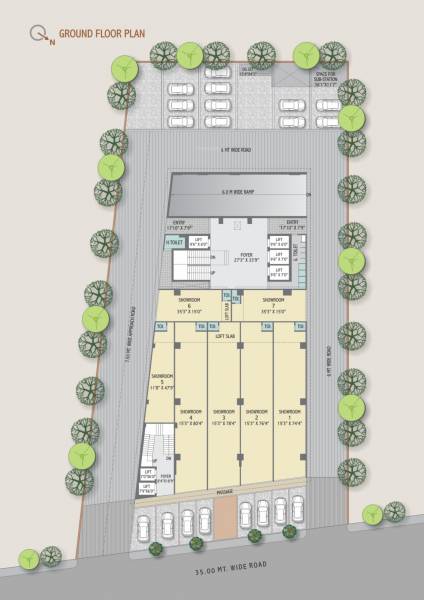  centrum-heights A Ground Cluster Plan