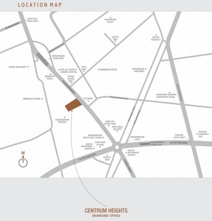  centrum heights Location Plan