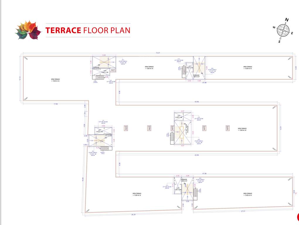  rangila park 1 Terrace Cluster Plan