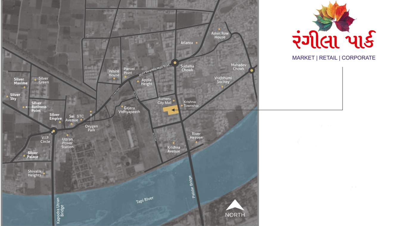  rangila park Location Plan