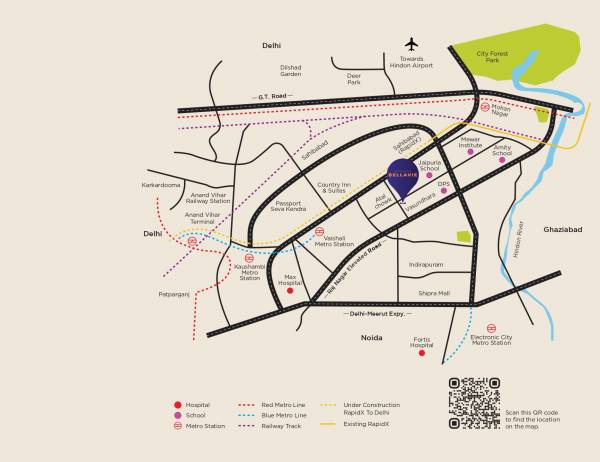  bellavie Location Plan