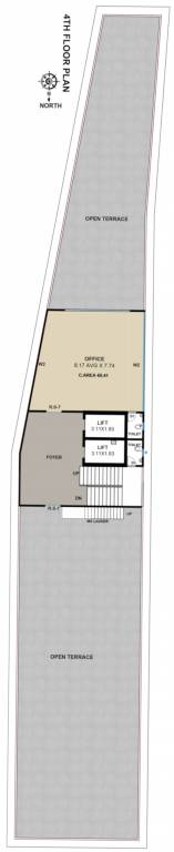  business bay center A Cluster Plan For 4th Floor