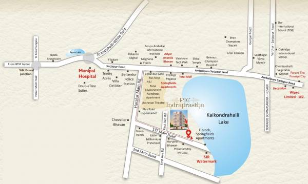  indraprastha Location Plan