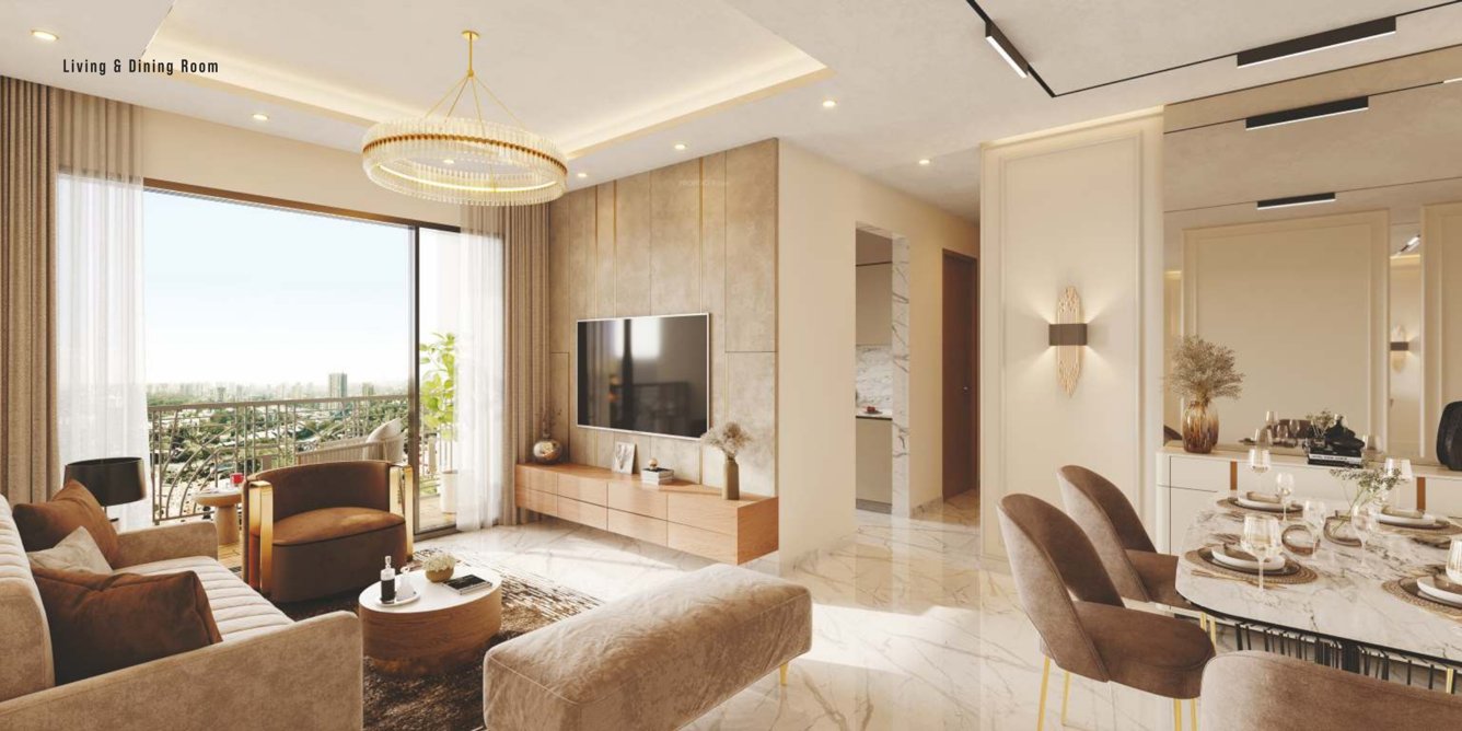  embraze redevelopment of shree sahawas chsl Living Area