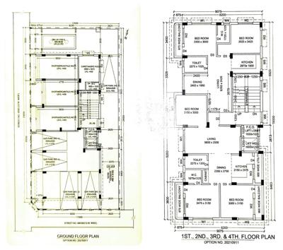  tansam-individual-project Tansam Individual Project Cluster Plan from ground to 4th Floor