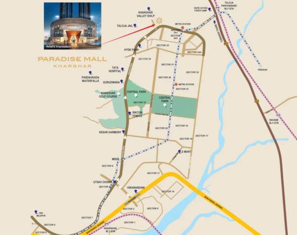  sai-world-empire-phase-ii Location Plan